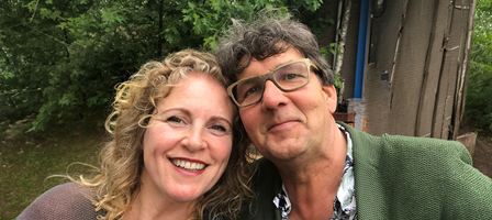 Foto van Marij van den Boom en Peter van Kreij